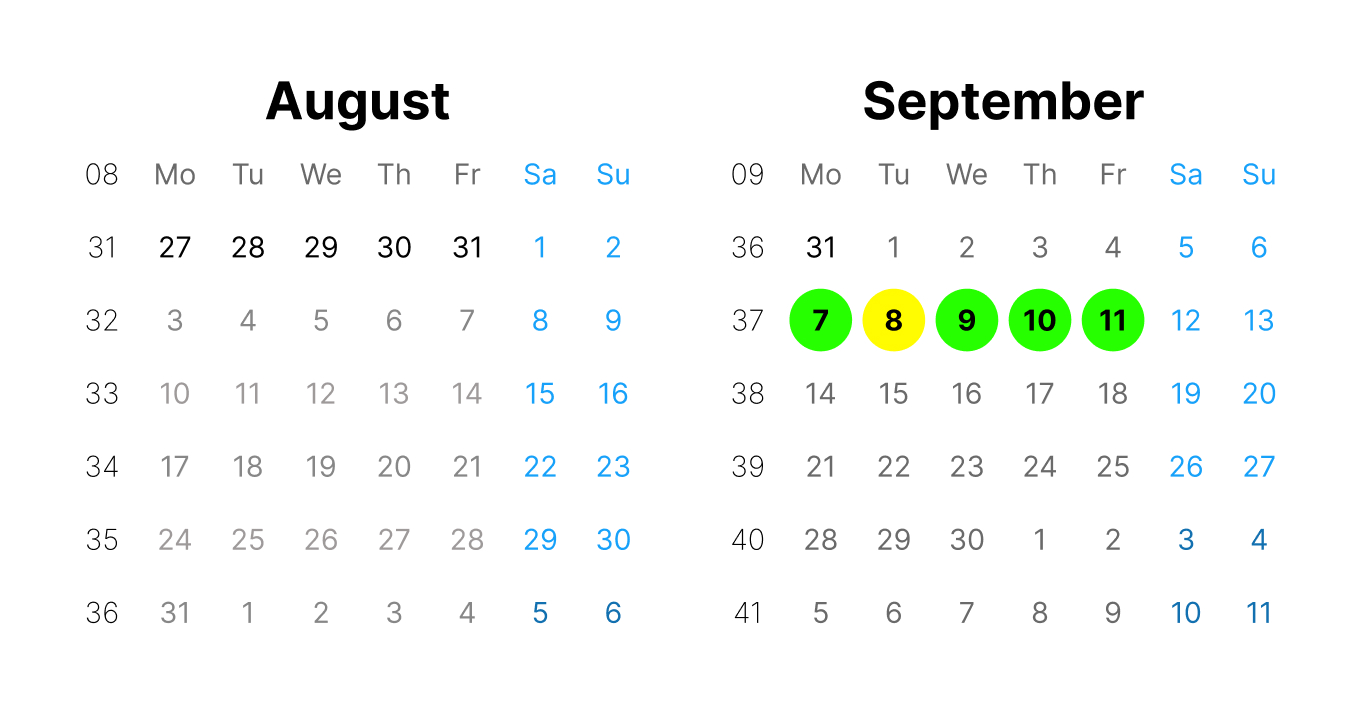 CALENDAR_White